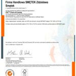 Certificate SGSCH-COC-009690